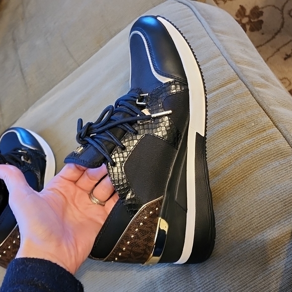 Micheal Kors 2-inch. heel tennis shoes - Picture 6 of 6